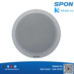 Loa âm trần 10W SPON NAC-134, loa phát thông báo, giải trí
