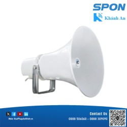 Loa cột IP ngoài trời, vật liệu nhôm SPON NAC-540, loa phát thông báo, giải trí