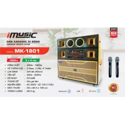 Loa kéo di động iMusic MK-1801 2 bass 4 tấc (40 cm)