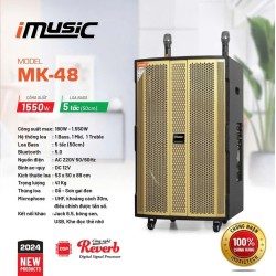 Loa kéo di động MTA MK-48, Công suất 180w - 1.550w, Loa Bass 5 tấc (50cm)