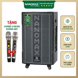 Loa Kéo Nanomax S-820 Bass 30cm 400w Karaoke Bluetooth