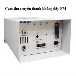 Cụm thu sóng FM truyền thanh không dây 60W (Tần số 88Mhz-108Mhz)