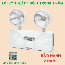 Đèn sạc chiếu sáng khẩn cấp Kentom KT-750