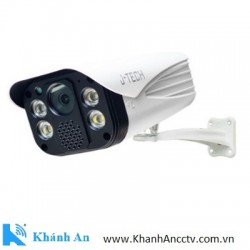 Camera J-Tech IP AI8205ES 5.0 Mp/Human Detect / Face ID / Smart led+Loa