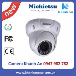 Camera AHD dome vỏ kim loại Nichietsu HD NC-349Z/A1.3M IMX225