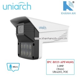 Camera UNIARCH IPC-B323-APF40(60) IP Thân 3.0Mp