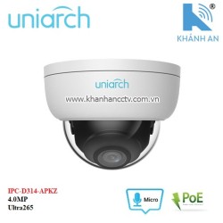Camera UNIARCH IPC-D314-APKZ IP Dome 4.0Mp