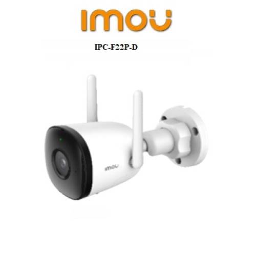 Camera Imou IPC-F22P-D IP Wifi thân cố định ngoài trời 2.0MP, đại lý, phân phối,mua bán, lắp đặt giá rẻ