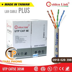 Bán Dây cáp mạng Cat5e UTP Golden Link plus Platinum (Màu trắng Xám) giá tốt nhất tại tp hcm