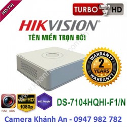 Đầu ghi camera HIKVISION DS-7104HQHI-F1/N 4 kênh