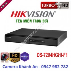 Đầu ghi camera HIKVISION DS-7204HGHI-F1 4 kênh
