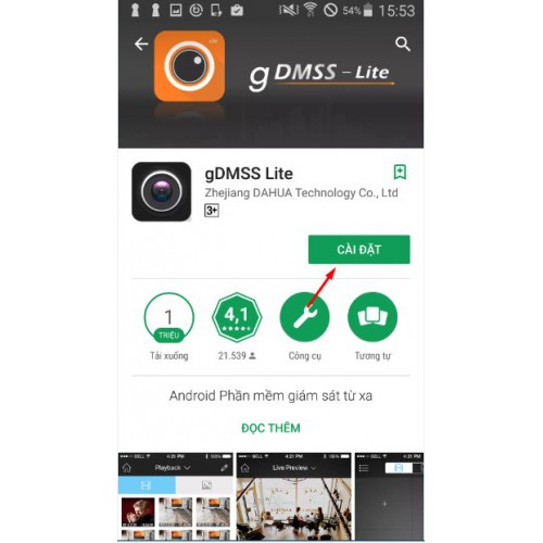Hướng dẫn cài và sử dụng iDMSS, gDMSS xem camera Dahua cho điện thoại iphone, Android