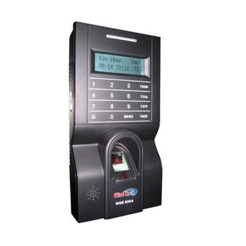 Máy chấm công kiểm soát cửa vân tay, thẻ từ WSE-850A, đại lý, phân phối,mua bán, lắp đặt giá rẻ