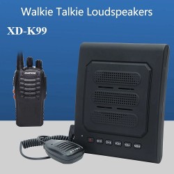 Loa phóng đại âm thanh bộ đàm XD-K99, dùng chung với bộ đàm Motorola, Kenwood, Baofeng, lisheng