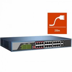 Switch cấp nguồn PoE 24 Port HDS-SW1024POE