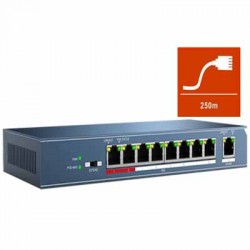 Switch cấp nguồn PoE 8 Port HDS-SW108POE