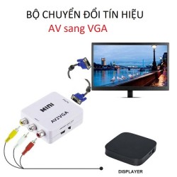 Bộ chuyển đổi AV sang VGA mini converter