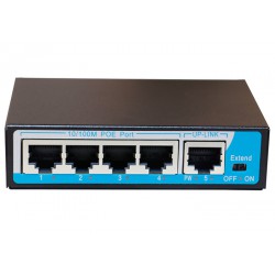 Switch PoE 4 Port + 1 Uplink HRUI HR901-AF-41