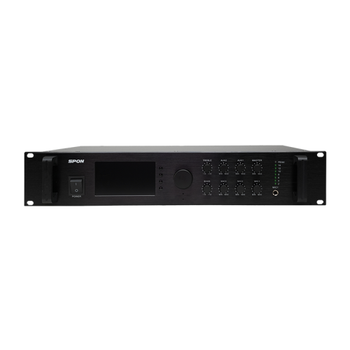 Bộ khuếch đại âm thanh liền công suất IP 4 Vùng IP/Analog SPON NBS-2301P26 260W