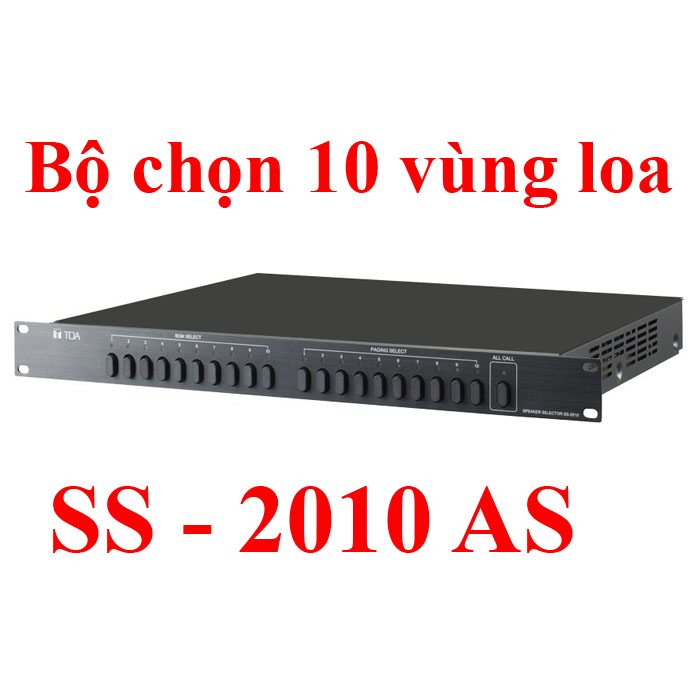 Bộ chọn 10 vùng loa TOA SS-2010 AS