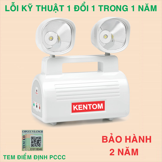 Đèn sạc chiếu sáng khẩn cấp Kentom KT-403 Pin