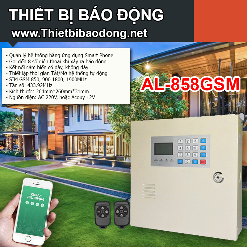 Thiết bị chống trộm dùng sim PR-105GSM