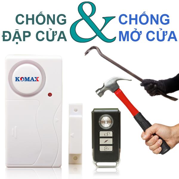 Báo trộm chống đập chống cạy cửa KM-RC25