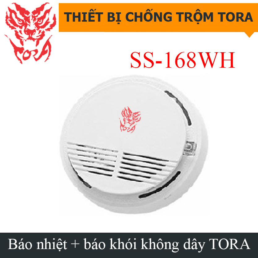 Báo nhiệt + báo khói không dây SS-168WH