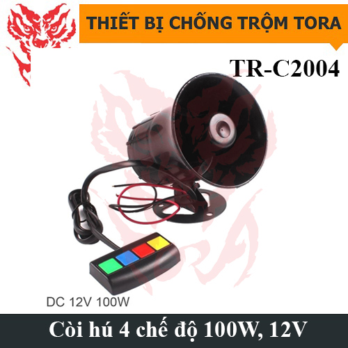 Còi hú báo động 4 Âm DC-2004 12V 120dB