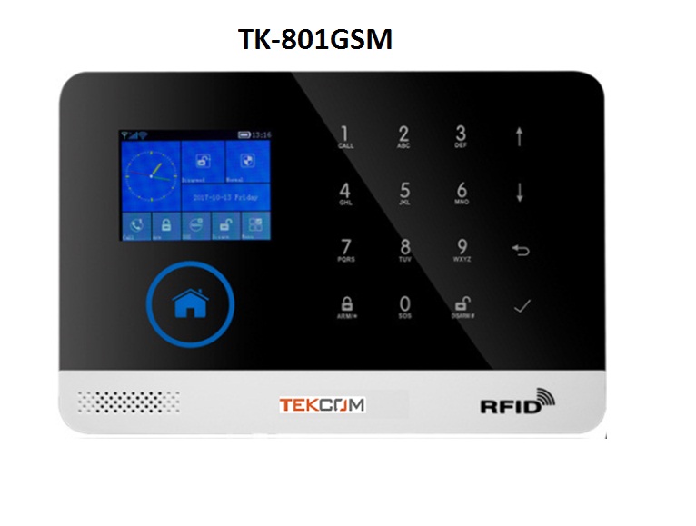 Báo trộm không dây TEKCOM TK-801GSM dùng APP WIFI và SIM