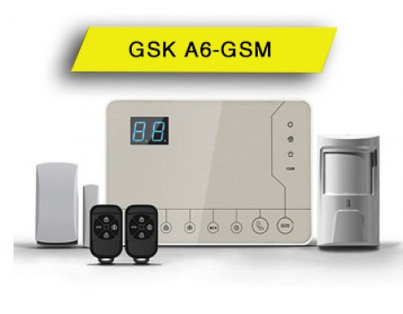 Tủ báo động GSK-A6GSM, APP điện thoại IOS,Android (báo trộm)