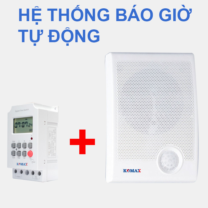 BỘ LOA BÁO GIỜ PHÁT NHẠC TỰ ĐỘNG SW-58C