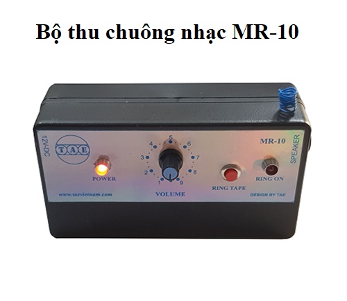 Bộ thu sóng chuông báo giờ nhạc điệu MR-10