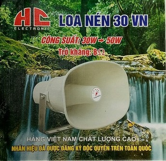 Loa phóng thanh 30W HC-30VN, loa nén 30W