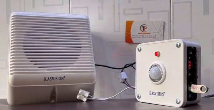 Loa nhắc việc tự động khi có người BS-636PIR (nhắc nhở nhà vệ sinh, mở nhạc giải trí nhẹ nhàng cho thư viện, phòng đọc sách, shop, cửa hàng, quán cafe...