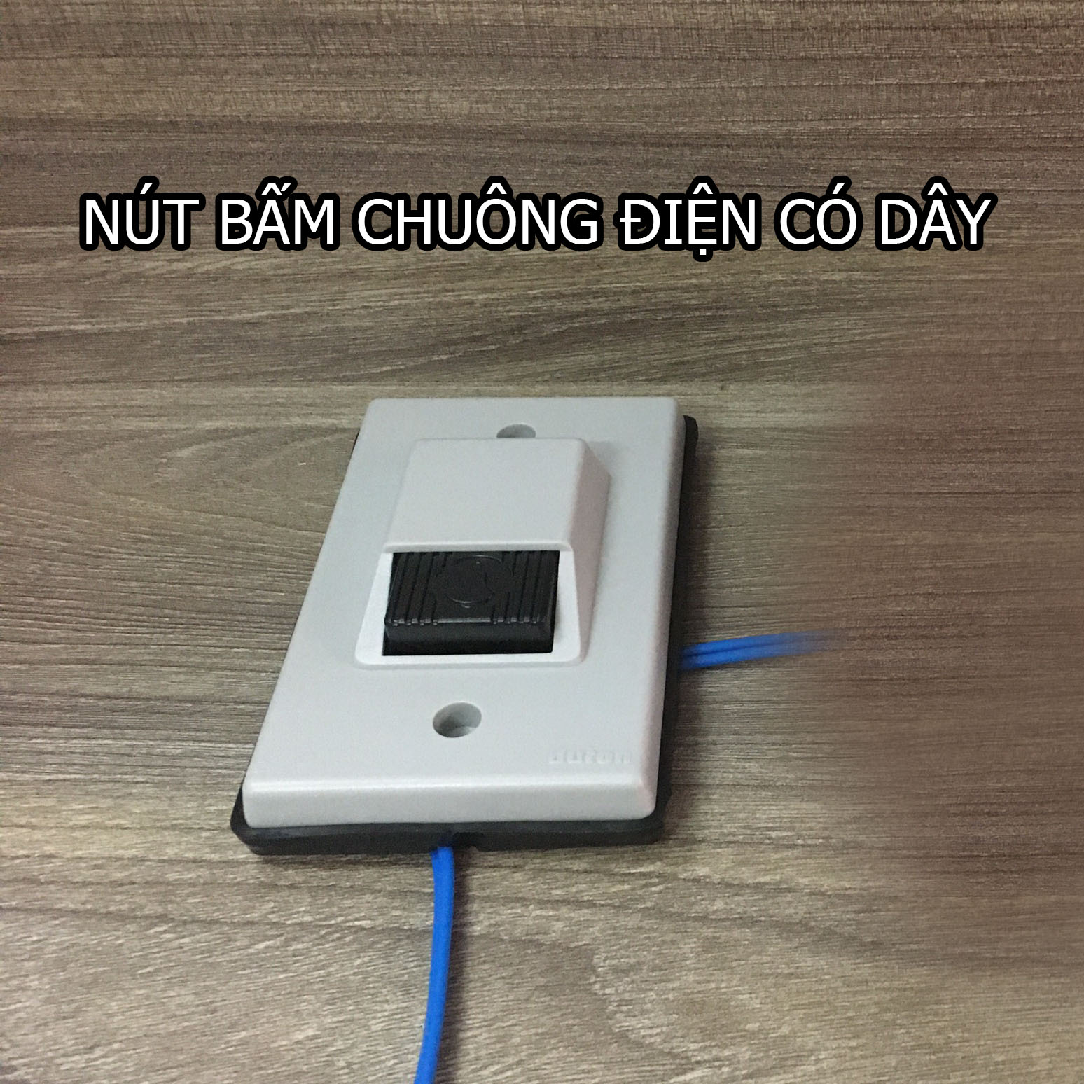 Nút bấm chuông điện có dây Duton 74