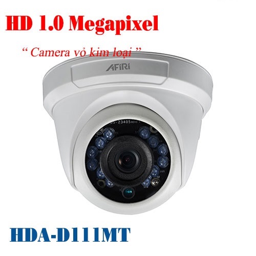 Camera AFIRI HD TVI hồng ngoại HDA-D111MT 1.0 Megapixel