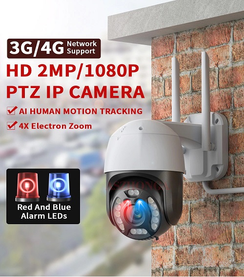 Camera dùng Sim 4G 2MP 8721 4G, 2.0Mp (app CamHiPro)