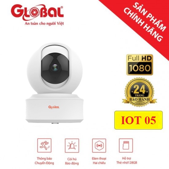 Camera IP Wifi Quay quét 360 độ IOT05 2.0 Megapixel