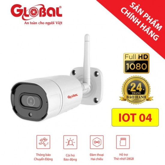 Camera IP Wifi Quay quét 360 độ IOT08 2.0 Megapixel