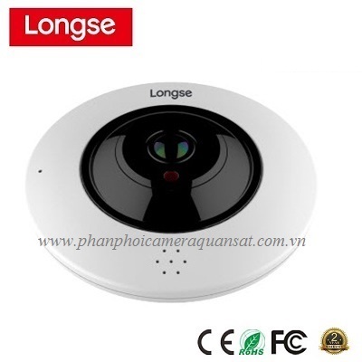 Camera LongSe LMDES1200 IP FISHEYE PANORAMIC 12 MP