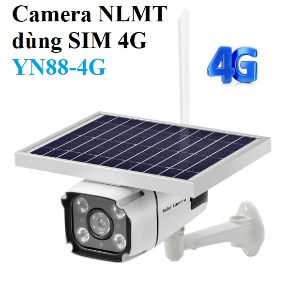 Camera năng lượng mặt trời dùng SIM 4G YN88-4G