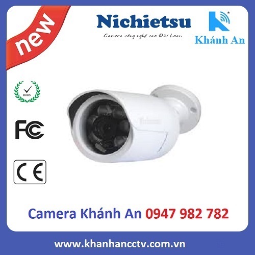 Camera AHD thân vỏ kim loại Nichietsu HD NC-63A2M/ST