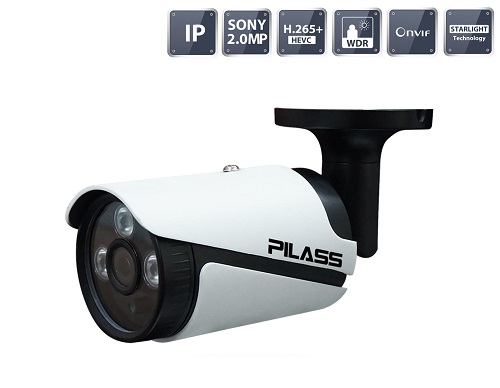 Camera Pilass ECAM-H605IP 2.0 MP IP hồng ngoại