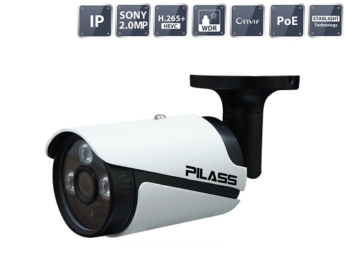 Camera Pilass ECAM-PH605IP 2.0 MP IP hồng ngoại