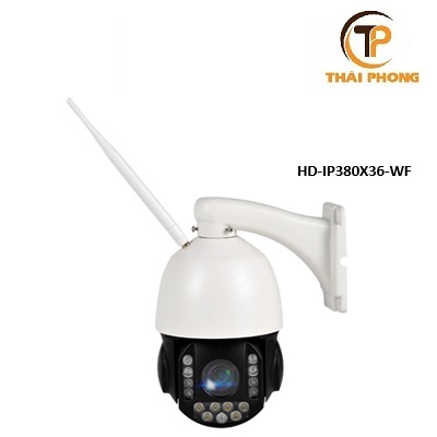 Camera Wifi không dây HD-IP380X36-WF zoom quang 36X, khe cắm thẻ nhớ chạy độc lập