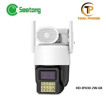 Camera Wifi không dây HD-IP430-2W-6X zoom 6X, wifi có khe cắm thẻ nhớ chạy độc lập