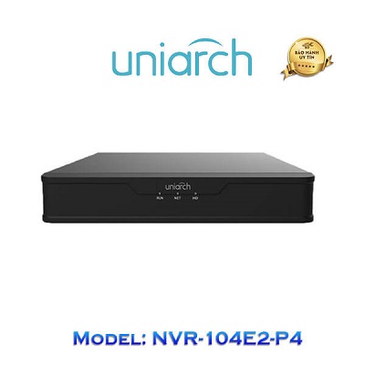 Đầu ghi camera UNIARCH NVR-104E2-P4 4 kênh POE