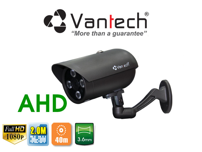 Camera Vantech Thân AHD VP-134AHDH 2.0MP