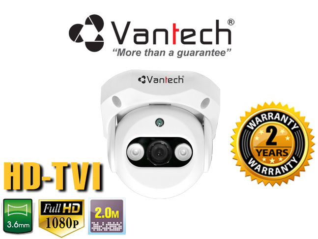 Camera Vantech Dome HD-TVI VP-282TVI 2.0MP